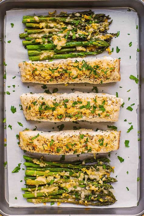 baked-halibut-and-asparagus-julias-album image