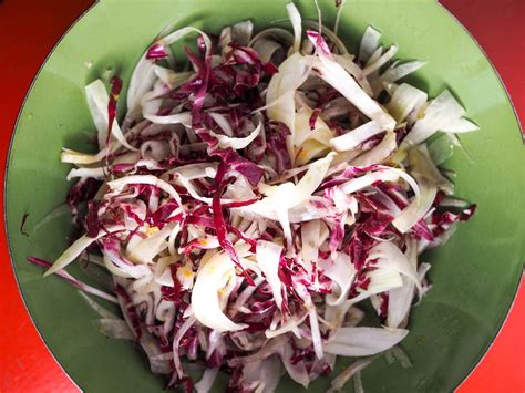 fennel-and-radicchio-salad-with-tangerine-vinaigrette image