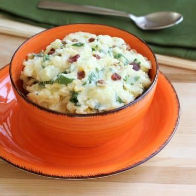 mashed-potatoes-bacon-quick-easy-spinach-bacon image