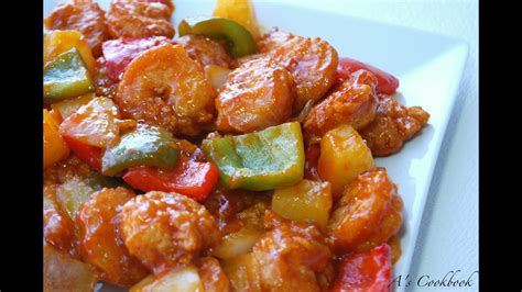 sweet-and-sour-shrimp-recipe-youtube image
