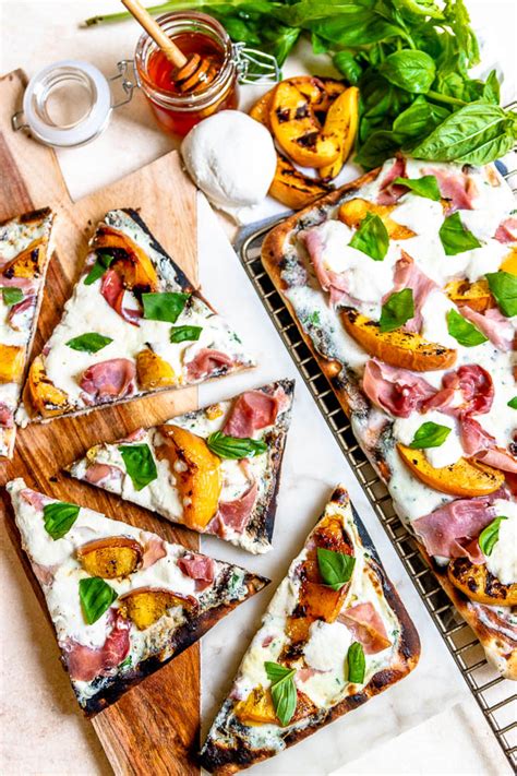 grilled-peach-and-prosciutto-flatbread-sprinkles image