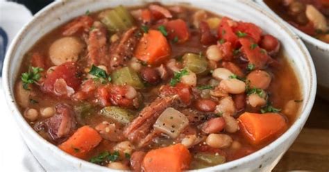 instant-pot-ham-and-bean-soup-hurst-beans image