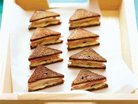 mini-pumpernickel-grilled-cheese-pickle-sandwiches image