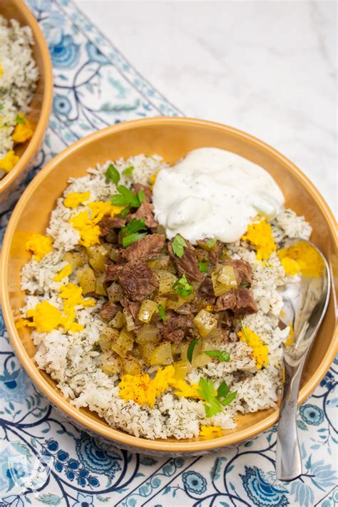 instant-pot-persian-beef-and-celery-stew-khoreshe-karafs image