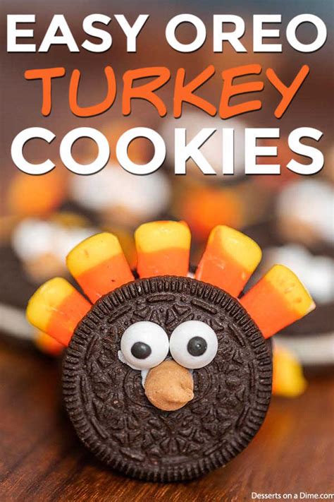 turkey-cookies-video-easy-no-bake-oreo-turkey image