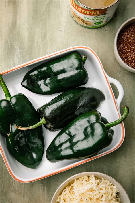 chicken-stuffed-poblano-peppers-with-cheese-joanie image