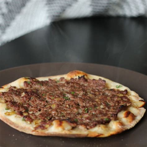 best-lahm-bi-ajeen-recipe-how-to-make-meat-pizza image