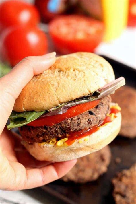 easy-vegan-black-bean-burgers-no-chopping-required image