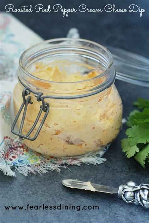 roasted-red-pepper-cream-cheese-spread-dairy-free image
