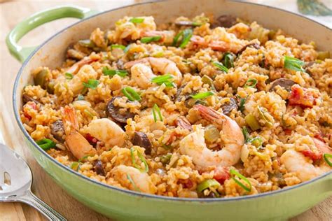 shrimp-and-sausage-jambalaya-recipe-fifteen-spatulas image