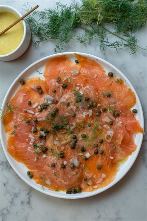 salmon-carpaccio-recipe-cilantro-parsley image