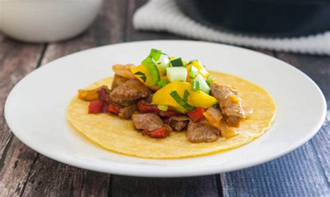 steak-fajitas-with-mango-salsa-easy-home-meals image