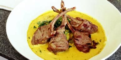 marinated-lamb-popsicles-with-fenugreek-cream-curry image