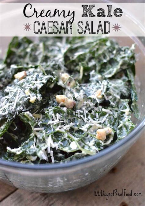 creamy-kale-caesar-salad-recipe-100-days-of-real image