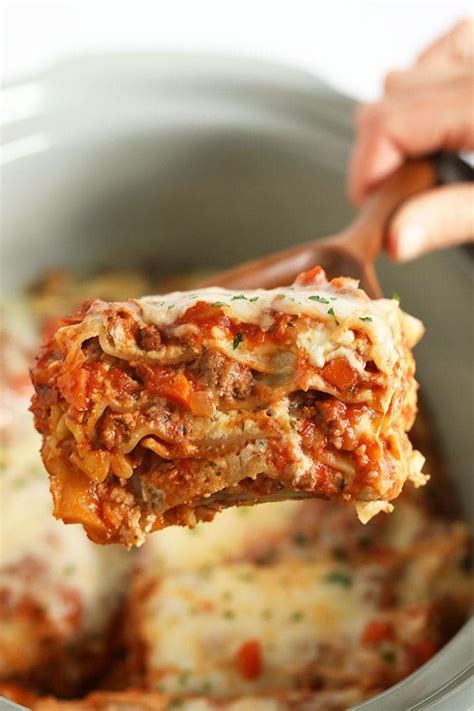 amazing-crock-pot-lasagna-easy-flavorful-fit-foodie image