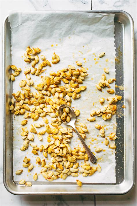 spicy-roasted-pumpkin-seeds-baked image