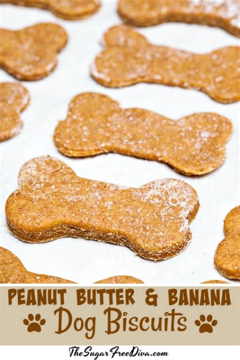peanut-butter-and-banana-dog-biscuits-the-sugar image
