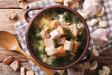 Česnečka-czech-garlic-soup-recipe-the-spruce-eats image