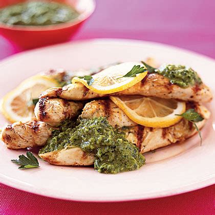 grilled-lemon-chicken-with-fresh-parsley-sauce image