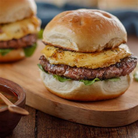 grilled-provolone-chimichurri-burger-recipe-gourmet image