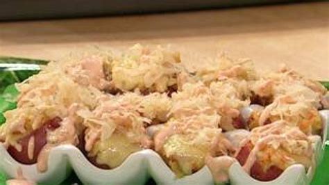reuben-stuffed-mini-potatoes-recipe-rachael-ray image