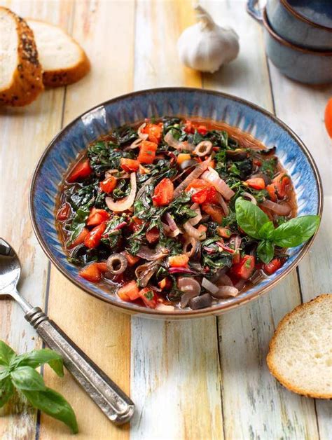 italian-style-braised-chard-with-tomatoes-the-vegan image