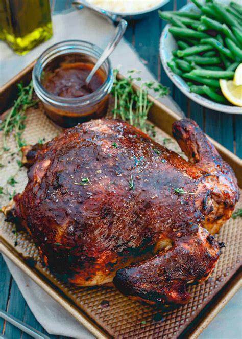 roasted-chicken-with-apple-butter-glaze-running-to-the image