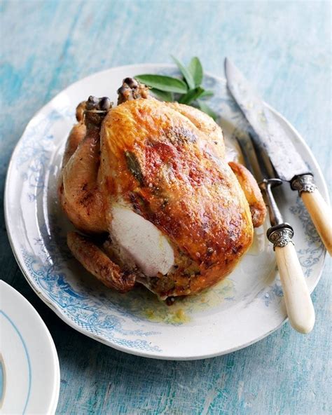 sage-and-pancetta-stuffed-roast-chicken image