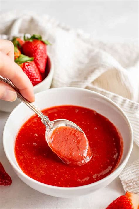 easy-strawberry-sauce-family-food-on-the-table image