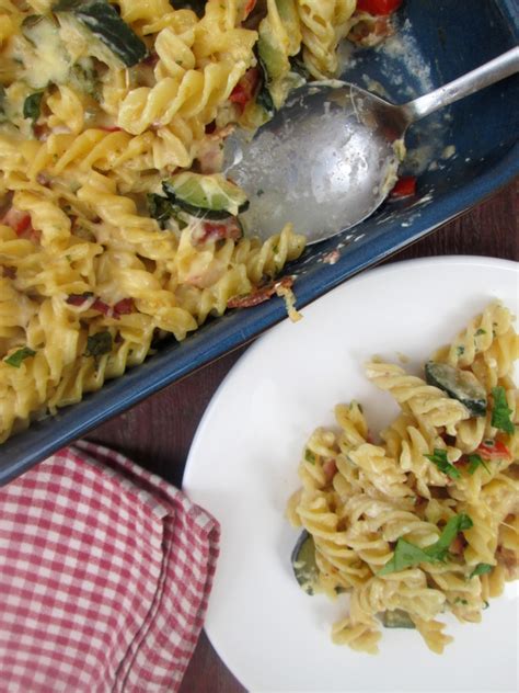 fusilli-pasta-bake-with-bacon-and-zucchini-julias image