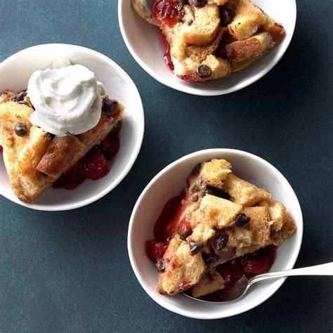 cherry-upside-down-bread-pudding image