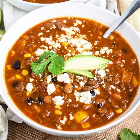 ground-beef-chili-slow-cooker-the-rustic-foodie image