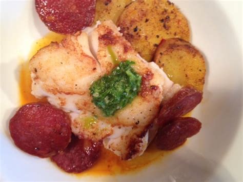 spanish-style-roast-cod-with-crispy-chorizo-and image