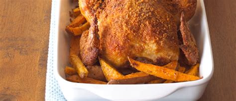 crispy-roast-chicken-with-sweet-potatoes-national image
