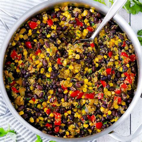 spicy-quinoa-and-black-beans-bowl-of-delicious image