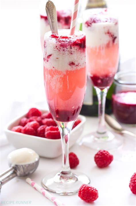 champagne-and-raspberry-ice-cream-floats image