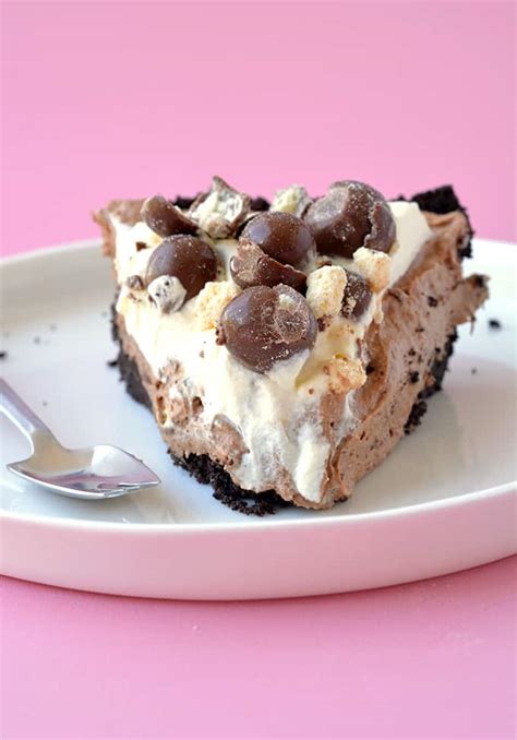 chocolate-malt-mousse-pie-no-bake-sweetest-menu image