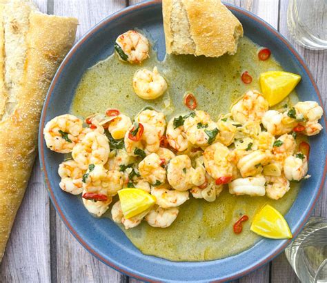 easy-portuguese-shrimp-with-garlic-recipe-weekday image