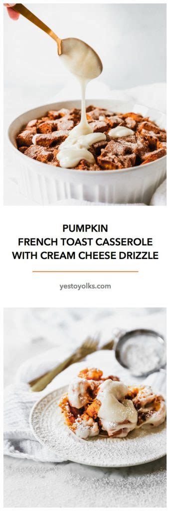 pumpkin-french-toast-casserole-with-cream-cheese image