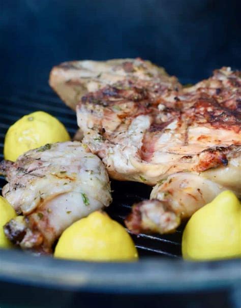 simple-lemon-grilled-whole-chicken-recipe-grits image