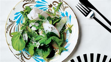 arugula-apple-and-parsnip-with-buttermilk-dressing image