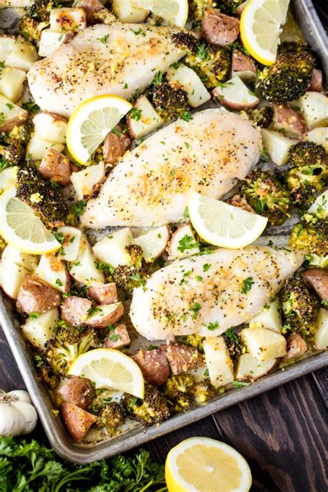 sheet-pan-garlic-parmesan-chicken-broccoli-and-potatoes image