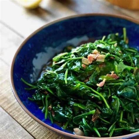spinach-with-crispy-pancetta-and-shallots-keeping-it image