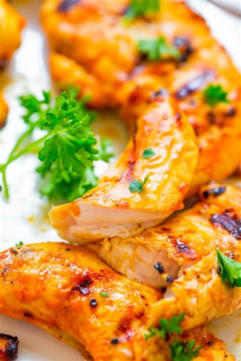 grilled-spicy-garlic-chicken-so-easy-averie image