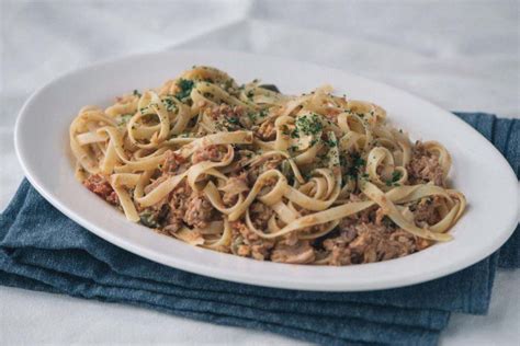 pasta-with-tuna-lemon-and-capers-chef-sheilla image