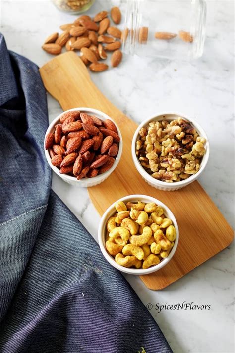 spiced-roasted-nuts-in-microwave-spices-n-flavors image