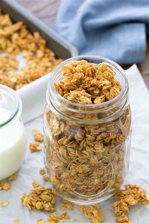 4-ingredient-peanut-butter-granola-kristines-kitchen image