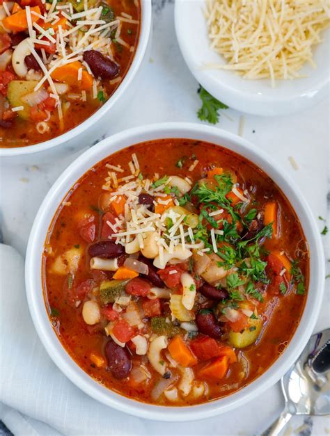 vegetable-minestrone-soup-cookin-with-mima image