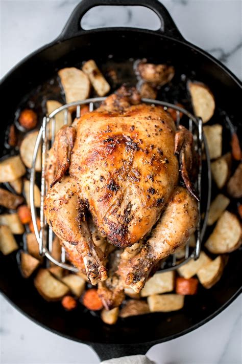 greek-lemon-garlic-whole-roast-chicken image