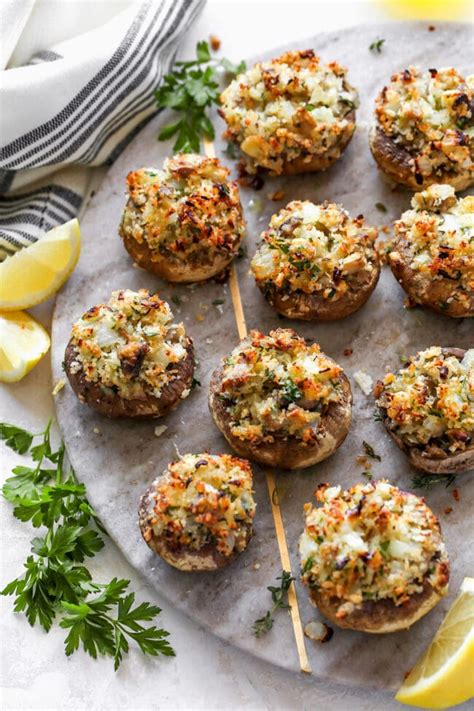 stuffed-mushrooms-easy-appetizer-two-peas-their image